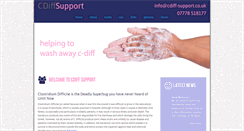 Desktop Screenshot of cdiff-support.co.uk
